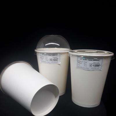 Ly Giấy 12oz 360–400ml Tráng PE – Ly Cafe, Trà Sữa Nóng Lạnh Take Away
